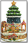 "Holiday Express” Animated Music Box by G.DEBREKHT ARTISTIC STUDIO