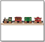 Santa Train Car Set by MAPLE LANDMARK WOODCRAFT CO.