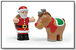 Best Buddies - Christmas Figure and Animal Set by WOW TOYS