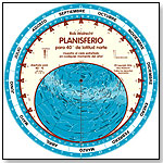 Spanish Planisphere for 40° North by ROB WALRECHT PLANISPHERES