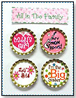 Snap Caps® All in the Family by m3 girl designs LLC