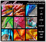 Twirligig™ Playsilk Streamer Toy by BENEATH THE ROWAN TREE