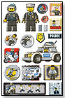 LEGO Police Stickers - Emergency Collection by CREATIVE IMAGINATIONS INC
