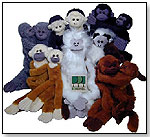 Plush Monkeys from Colombia by ONE WORLD PROJECTS INC.