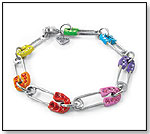 Charm It! Safety Pin Bracelet by HIGH INTENCITY CORP.