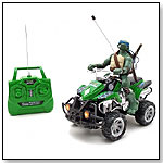 Full-Function R/C TMNT ATV Rider (Leonardo) by NKOK INC.