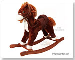 Rocking Pony (Seat Height 16", Dark Brown)  by TOY WONDERS INC.