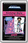 Project Runway Rockstar Style Fashion Design Sketch Portfolio by FASHION ANGELS