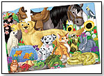 Puzzle Doubles Fun Facts! Animal Friends by THE LEARNING JOURNEY INTERNATIONAL
