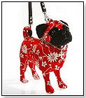 Fuzzy Nation - Pug-in-Sateen "Angie's Geisha" Handbag by MANHATTAN TOY