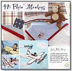 High-Flying Monkey Bedding by PEEK A BOO ROOMS INC.