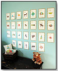 Eco Friendly Alphabet Wall Cards by CHILDREN INSPIRE DESIGN