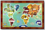 18x24 World Map Poster by CHILDREN INSPIRE DESIGN
