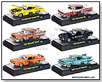 Castline M2 Machines - Auto-Drags Release 2 1:64 scale 3" long die cast model cars by TOY WONDERS INC.