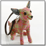 Fuzzy Nation - Chihuahua Plaidberry Wristlet by MANHATTAN TOY