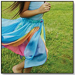 Blue Rainbow Fairy Skirt by SARAHS SILKS