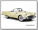 Round 2 ERTL Authentics - 1957 Ford Thunderbird Convertible w/ Removable Bonnet 1:18 Scale Die-cast Collectible Model Car</title><style>.adr8{position by TOY WONDERS INC.