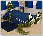 Ty the Male Tyrannosaurus Rex Plush Bed Frame by THE INCREDIBEDS LLC