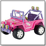 Power Wheels Barbie™ Jammin' Jeep® Wrangler® by FISHER-PRICE INC.