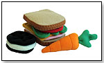 Fuzzy Foods - Market Sandwich Lunch by LILLY BEAN LLC
