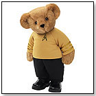 15" Captain Kirk Bear by VERMONT TEDDY BEAR