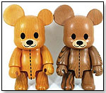 Woodgrain Teddy Qees by Toy2R