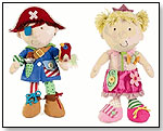 Princess and Pirate Dress-Up Dolls by MANHATTAN TOY