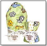 Chibi Zoo Wash Bouquet And Hooded Towel by TREND LAB, LLC