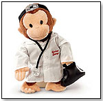 Plush Curious George Doctor by RUSS BERRIE