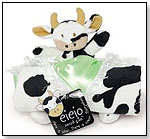 Eieio Cow Woobie and Rattle by MUD PIE