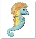 Turquoise and Yellow Sea Horse by DOUGLAS CUDDLE TOYS