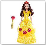 Disney Beauty and the Beast Belle Magical Roses Doll by MATTEL INC.