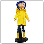 Coraline Bendy Raincoat Doll by NECA