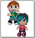 Scott Pilgrim and Ramona Flowers Plush Set by MEZCO TOYZ