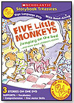 Five Little Monkeys Jumping On the Bed ... and more great children's stories (A Sign Language DVD) by NEW VIDEO GROUP INC. / A&E HOME VIDEO