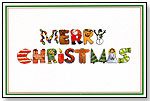 Merry Christmas Holiday Card by GOOD BUDDY NOTES