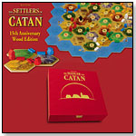 The Settlers of Catan - 15th Anniversary Wood Edition by MAYFAIR GAMES INC.