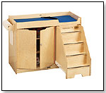 Changing Table with Stairs by JONTI-CRAFT INC.