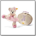 Steiff Teddy Bear Ballerina Lotte in Suitcase by STEIFF NORTH AMERICA