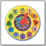 Wooden Shape Sorting Clock by MELISSA & DOUG