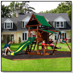 Adventure Play Sets Columbia Wooden Swing Set by BACKYARD DISCOVERY