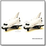 Funny Die-cast Space Shuttle. by TOY WONDERS INC.