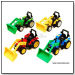Die-cast Scoop Farm Tractor by TOY WONDERS INC.
