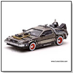 Sun Star Vitesse - Back To The Future Part III DeLorean. 1:43 scale die-cast collectible model car by TOY WONDERS INC.