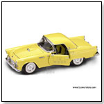 YATMING/ ROAD SIGNATURE - 1955 Ford Thunderbird Convertible with Removable Bonnet. 1:18 scale die-cast collectible model car</title><style>.adr8{posit by TOY WONDERS INC.