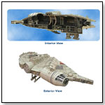 Star Wars Millennium Falcon Resin Statue by ENTERTAINMENT EARTH INC.