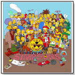 The Simpsons Yellow Album Hand Painted Cel by ENTERTAINMENT EARTH INC.