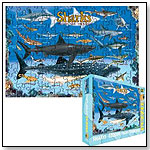 Sharks - 100 piece puzzle by EUROGRAPHICS INC.