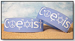 Coexist Bracelet by THE DIRTY PELICAN