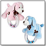 Sweet Chocolate Puppy Ring Rattle by MARY MEYER CORP.